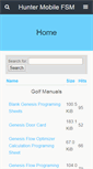 Mobile Screenshot of hunterfsm.com